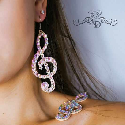 Glamour Earrings for Dancers - Notes