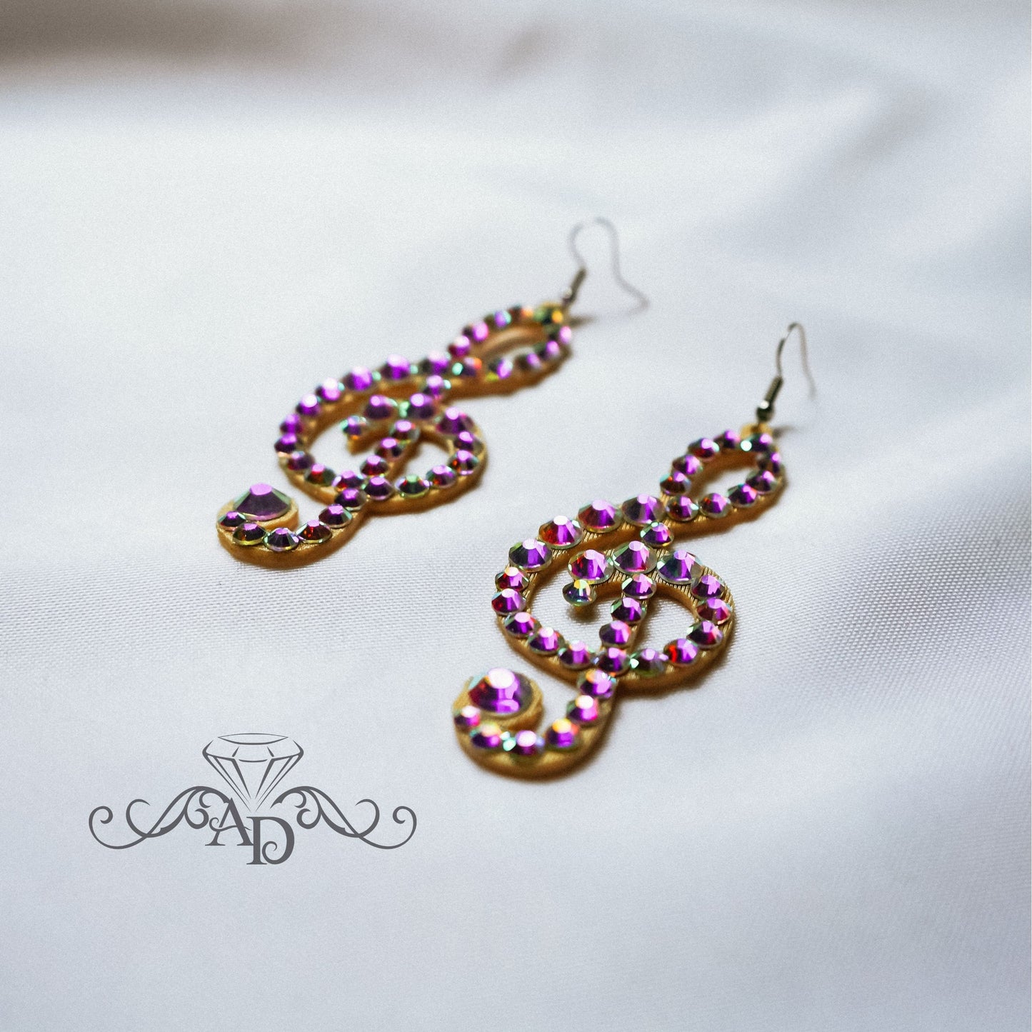 Glamour Earrings for Dancers - Notes