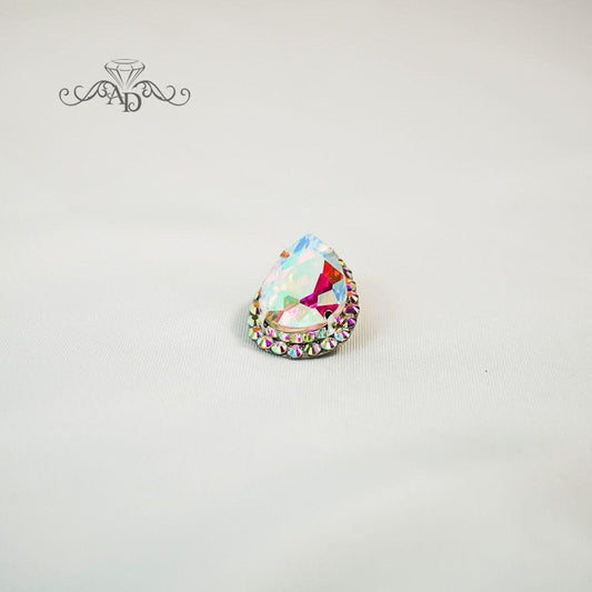Statement Crystal Ring for Dance