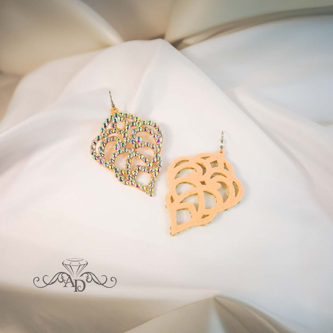 Elegant Crystal Performance Earrings - Lily