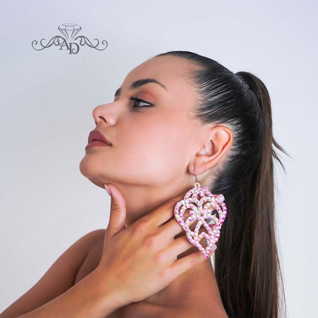 Elegant Crystal Performance Earrings - Lily