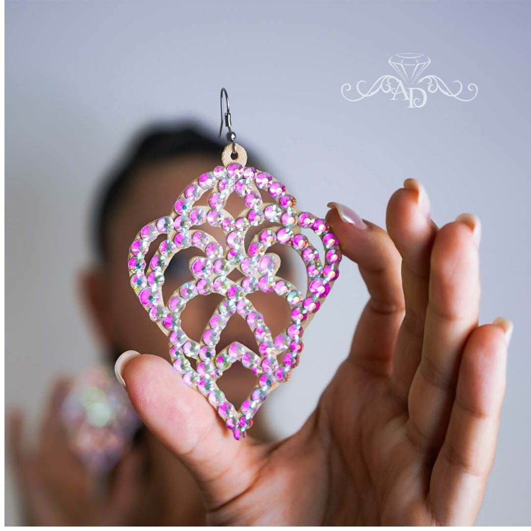 Elegant Crystal Performance Earrings - Lily