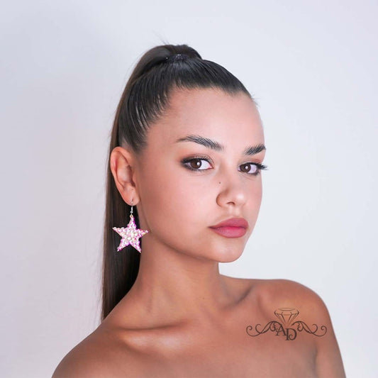 Stars Crystal Earrings - Little Stars