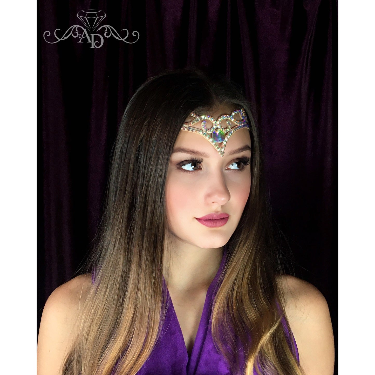 Sparkling Forehead Headband - Aimee