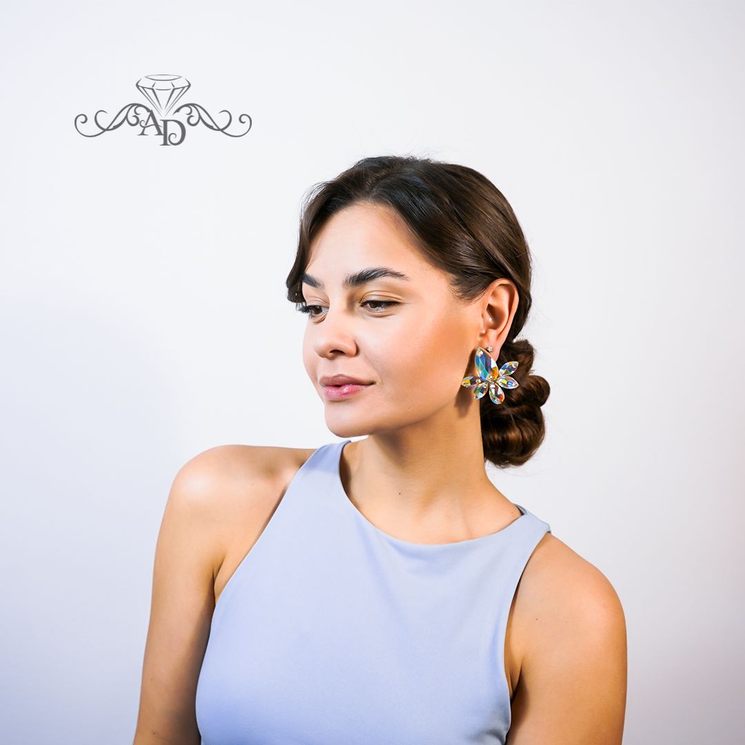 Ballroom clip on earrings