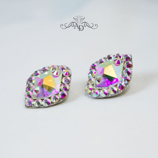 Dancer's clip on earrings