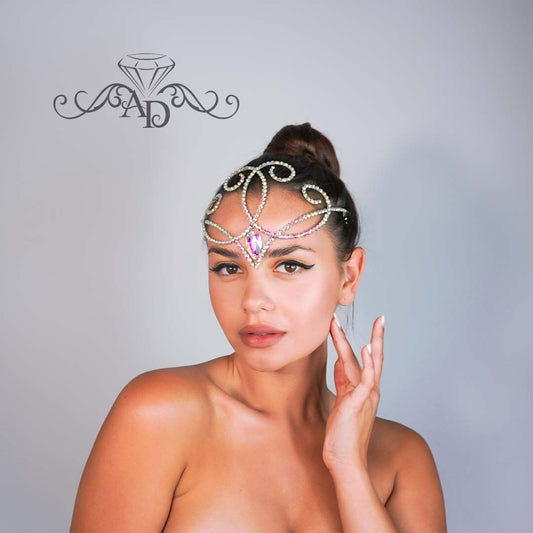 Shiny Wire Diadem for Stage - Diona