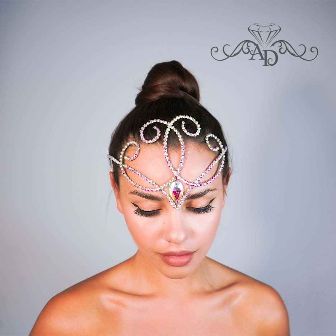 Shiny Wire Diadem for Stage - Diona