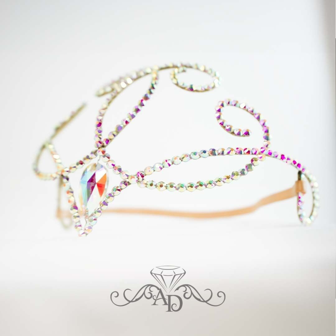 Shiny Wire Diadem for Stage - Diona