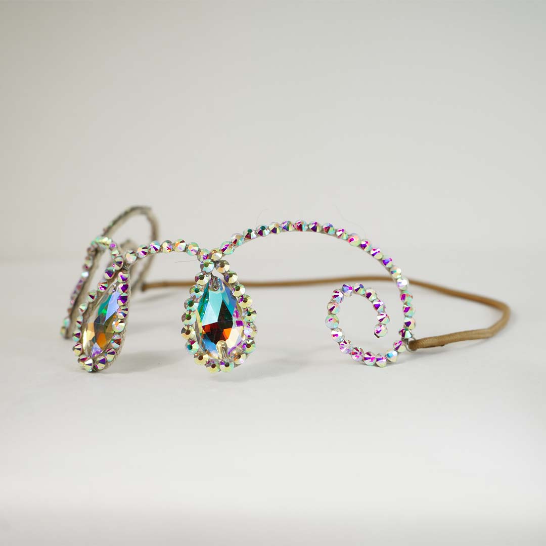 Minimalist Wire Dance Tiara - Monica