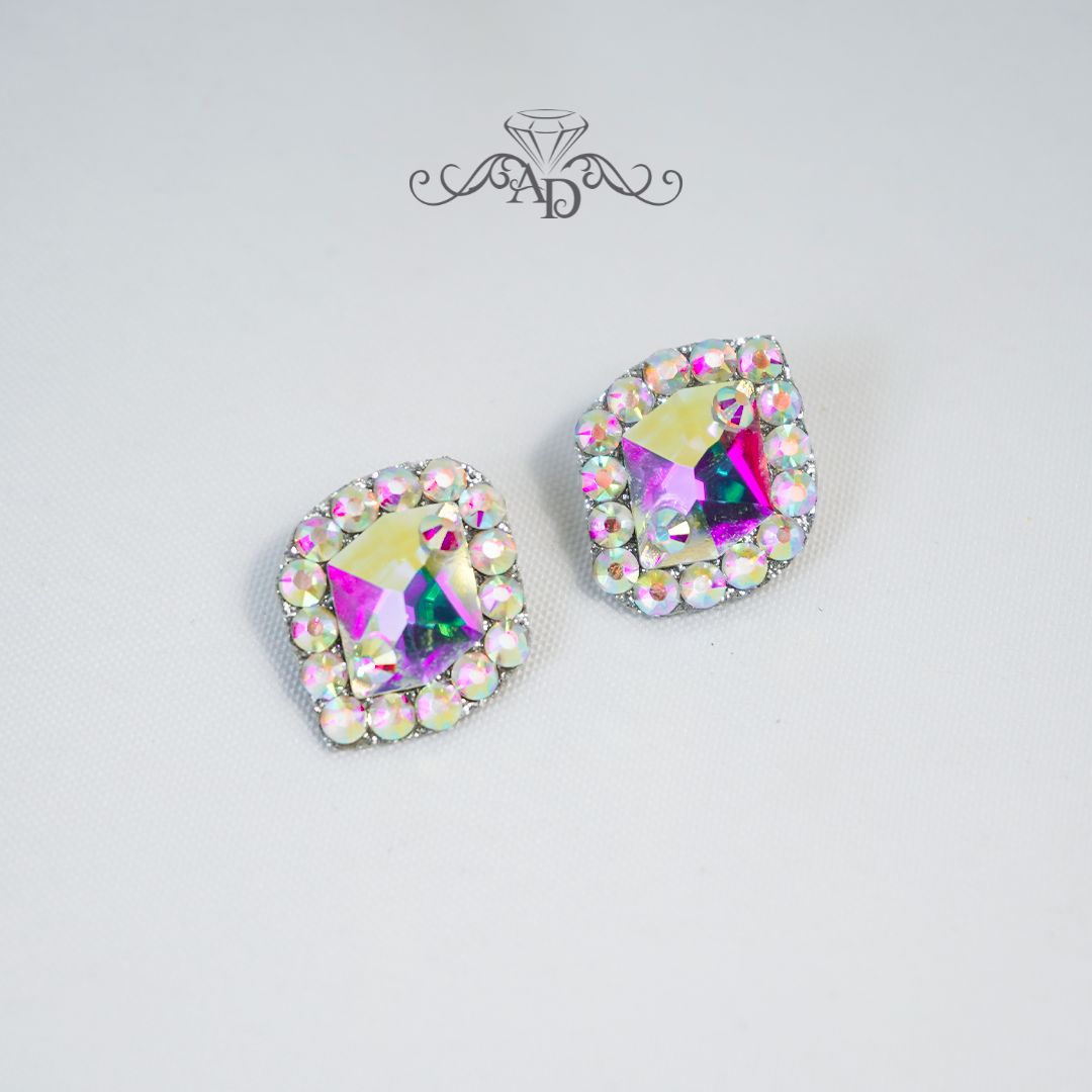 Dancer's clip on earrings