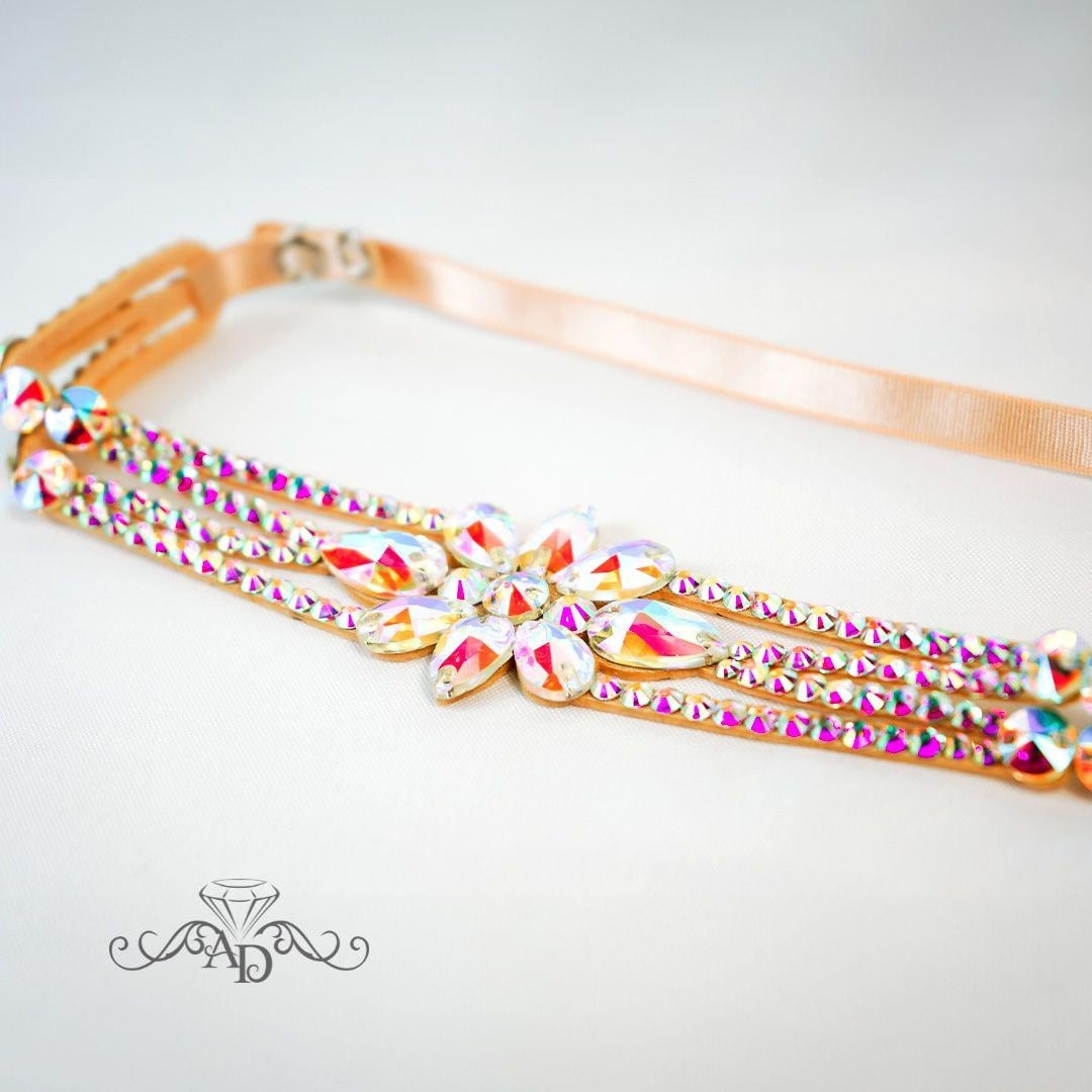 Rhinestone Choker for Dancers - Raelynn