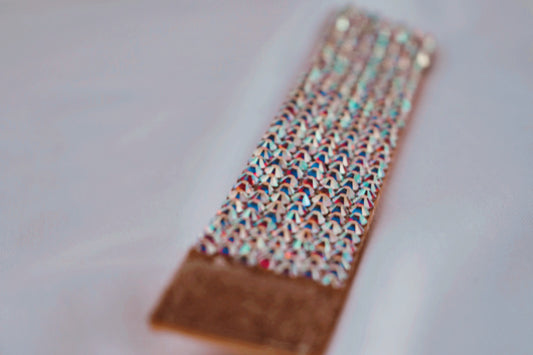 Rhinestone Wrist Cuff - Chloe