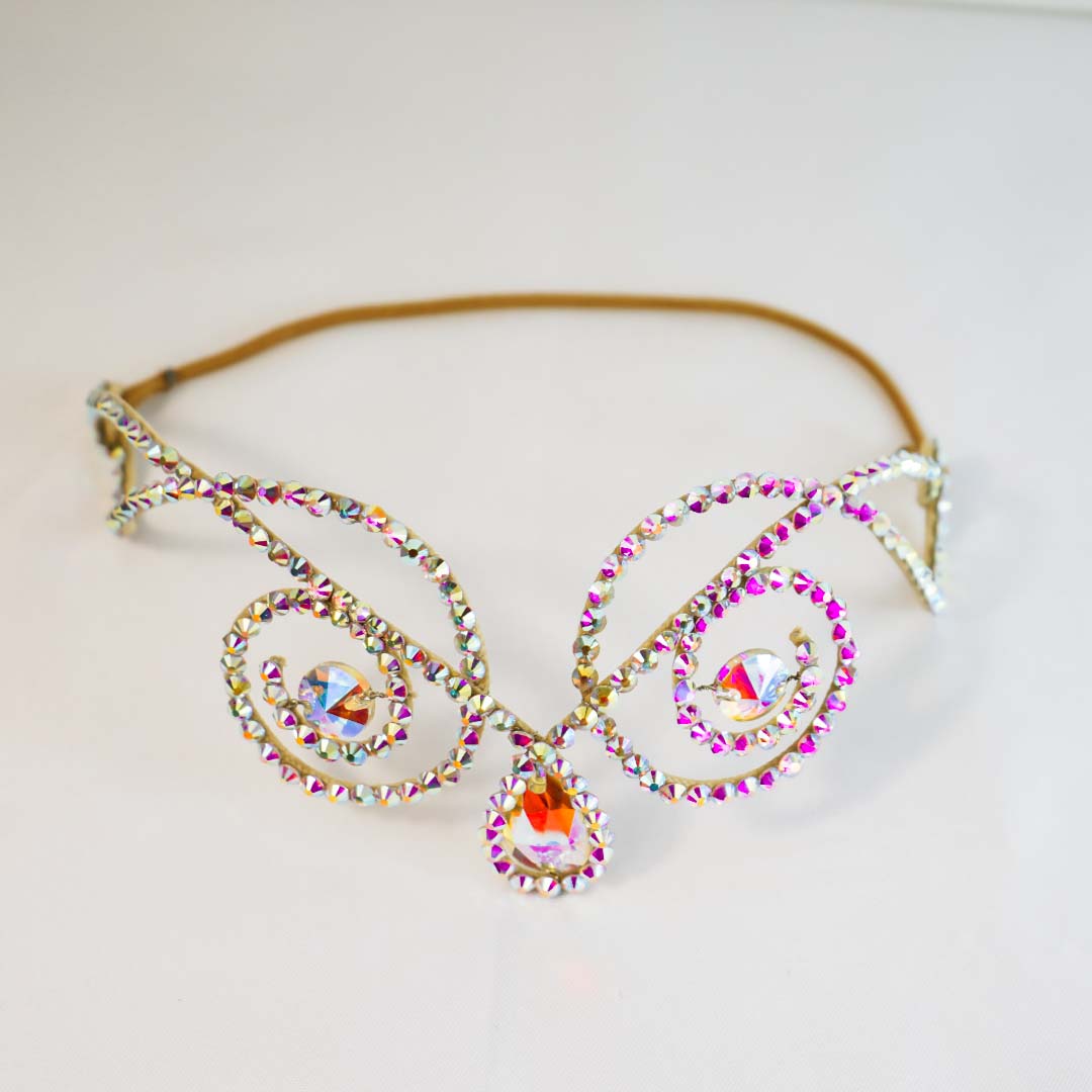 Sparkling Wire Tiara for Special Occasions - Bridget