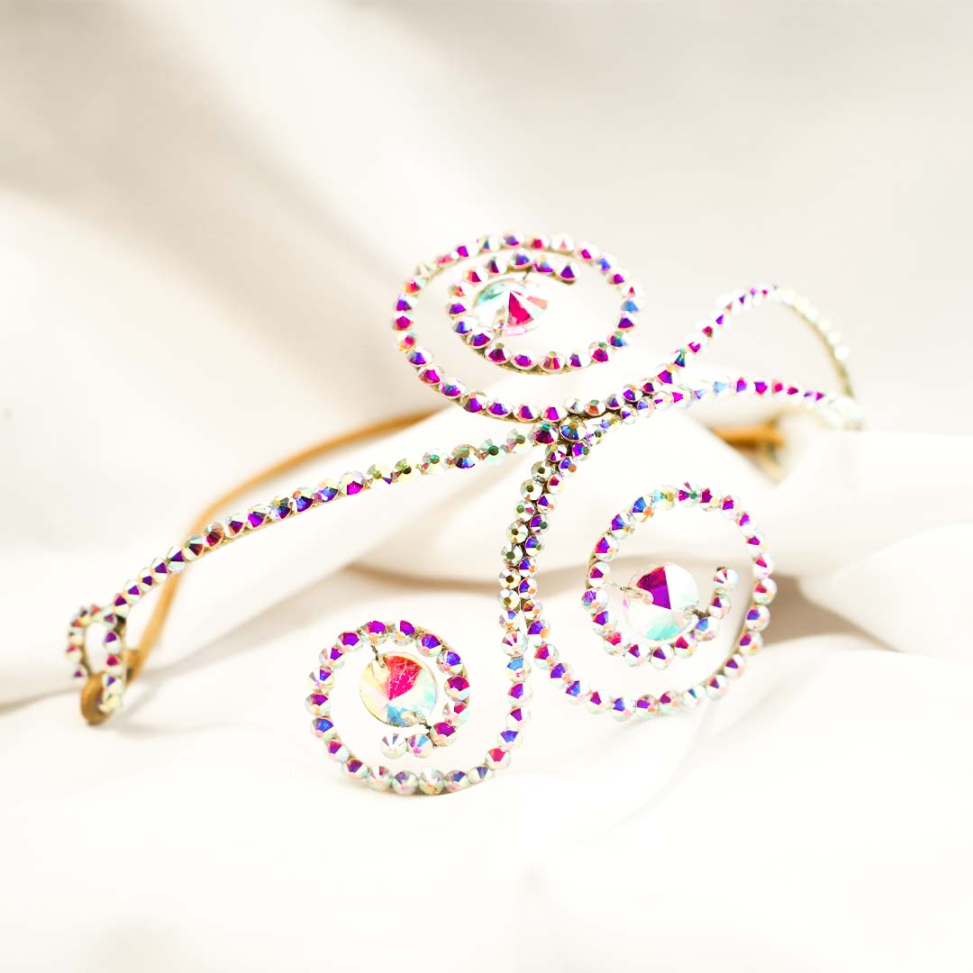 Elegant Wire Tiara for Belly Dance - Dorothy