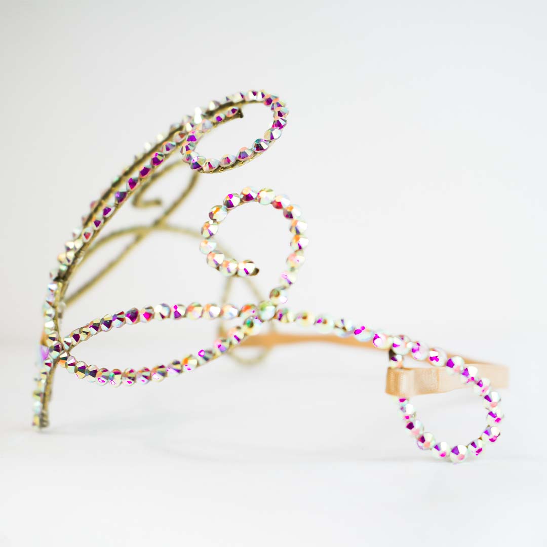 Shiny Wire Diadem for Stage - Diona