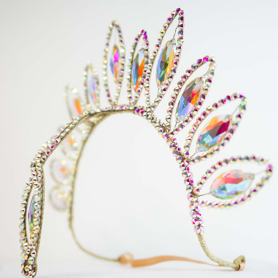 Wire Frame Crown for Glamorous Dance Looks - Forest Fairy