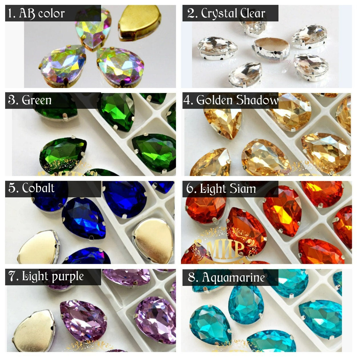 Sparkling Rhinestone Ring for Dance