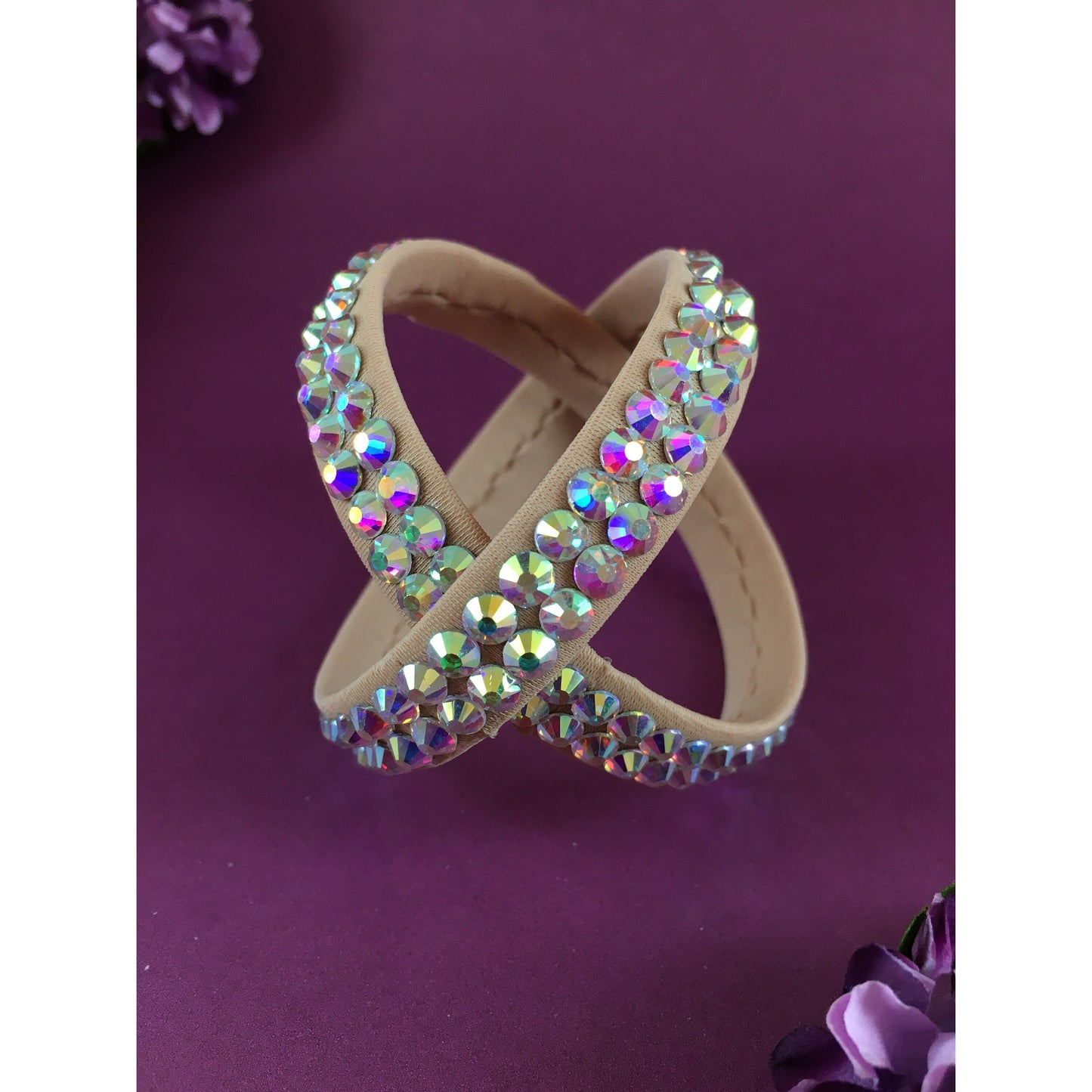 Rhinestone Bangle Bracelet