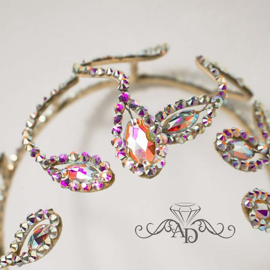 Minimalist Wire Tiara for Dance & Parties - Medusa