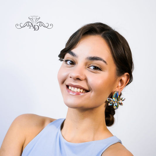 Ballroom clip on earrings