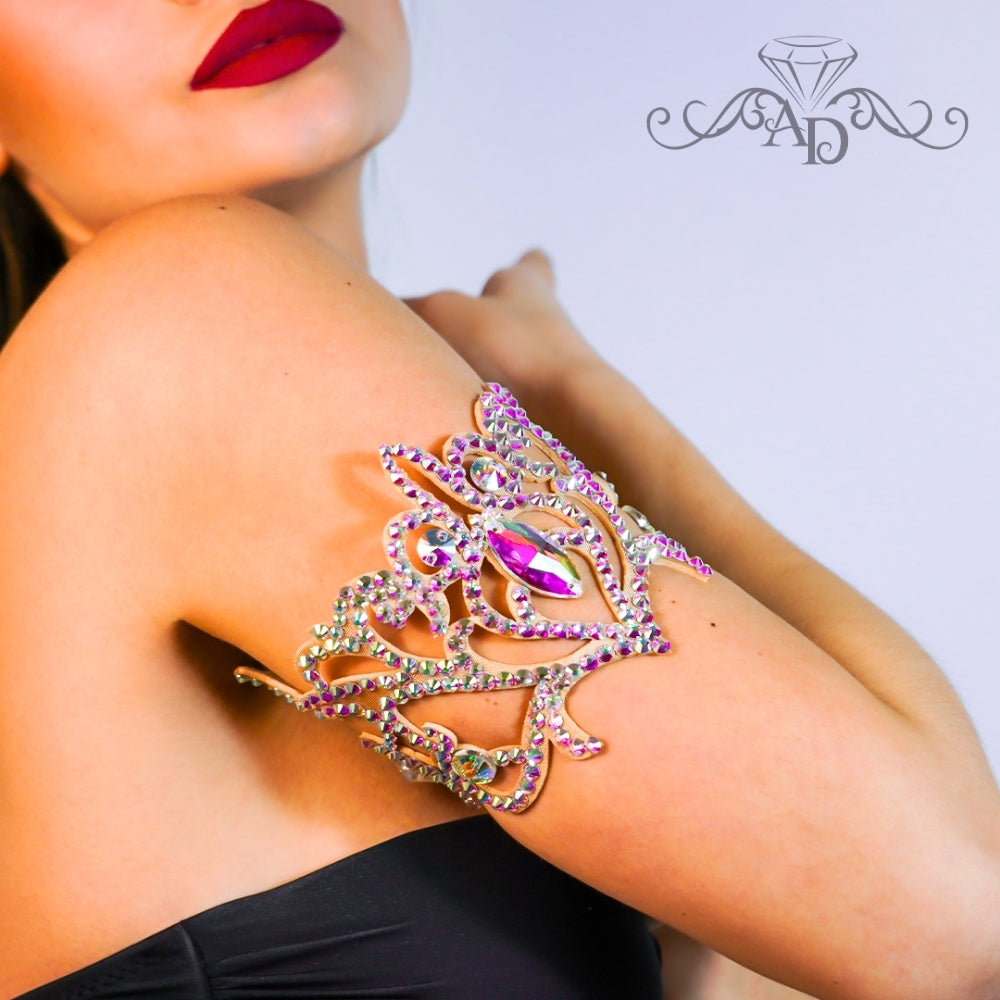 Rhinestone Arm Jewelry - Shayna