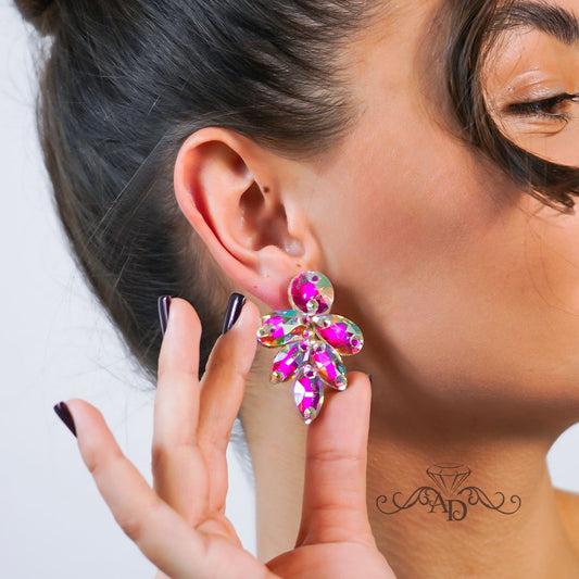Dance stud earrings