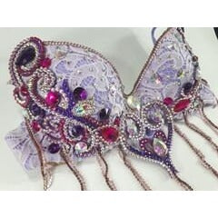 Heart Design Felt Applique Set for Dance Costumes – Bra & Belt Template