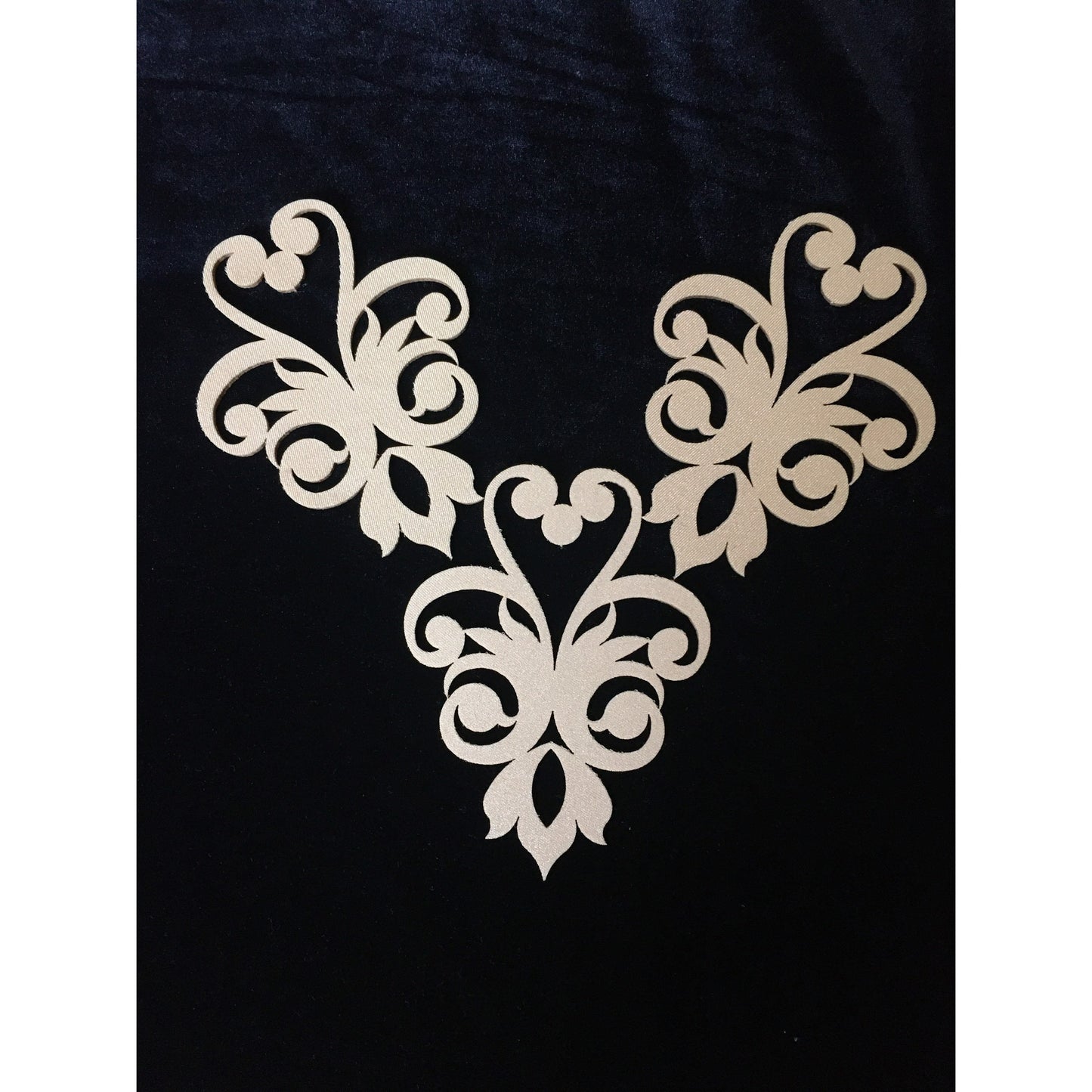 Felt Applique Template for Belly Dance & Latin Dress Costumes – DIY Sewing Pattern
