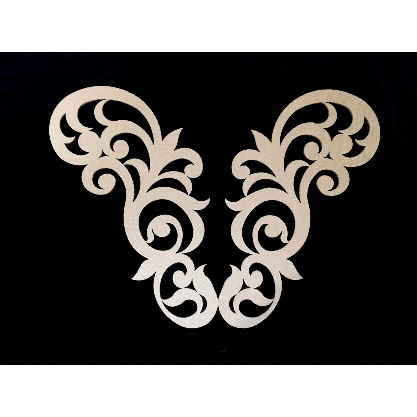 Felt Applique Template for Belly Dance & Latin Dress Costumes – DIY Sewing Pattern