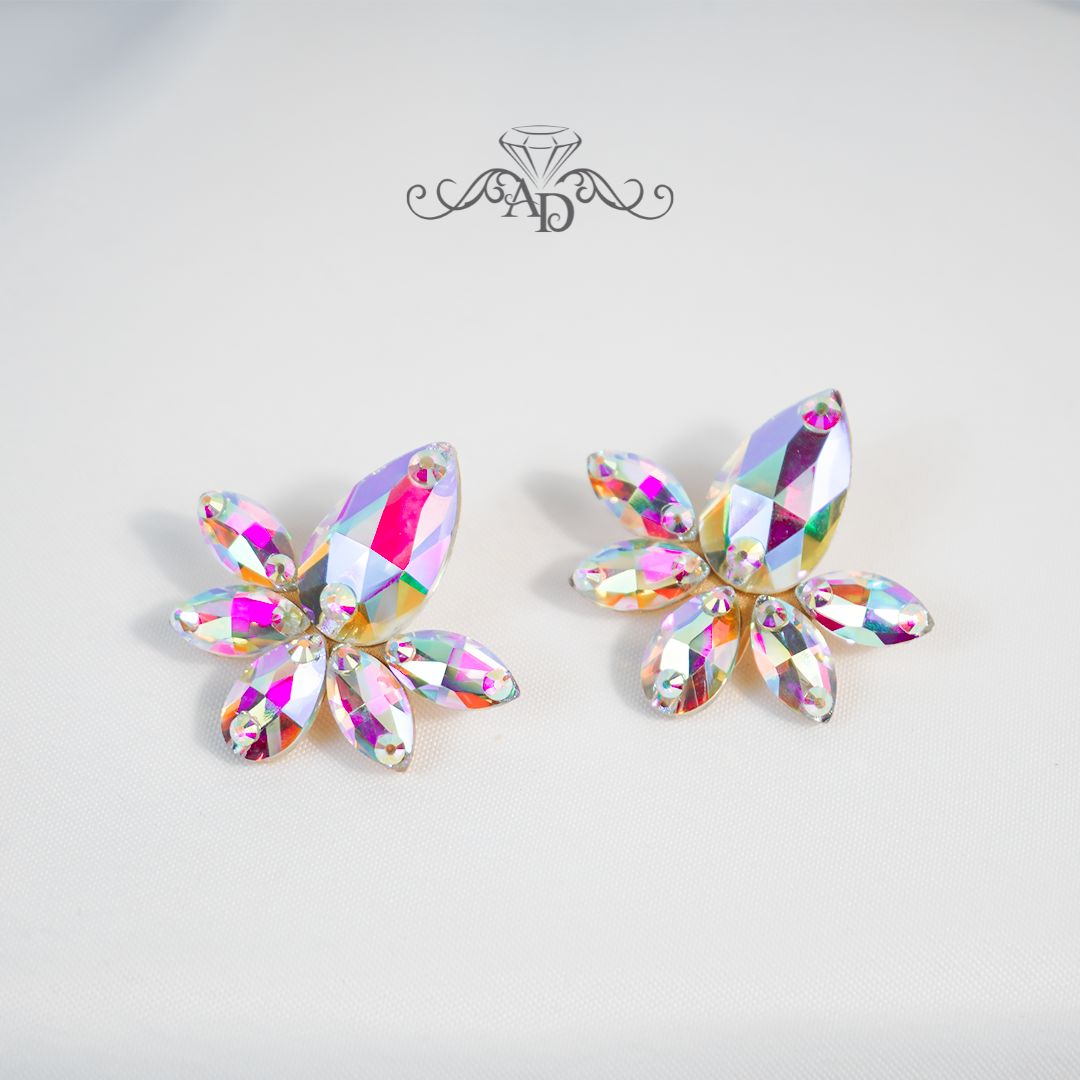 Ballroom clip on earrings