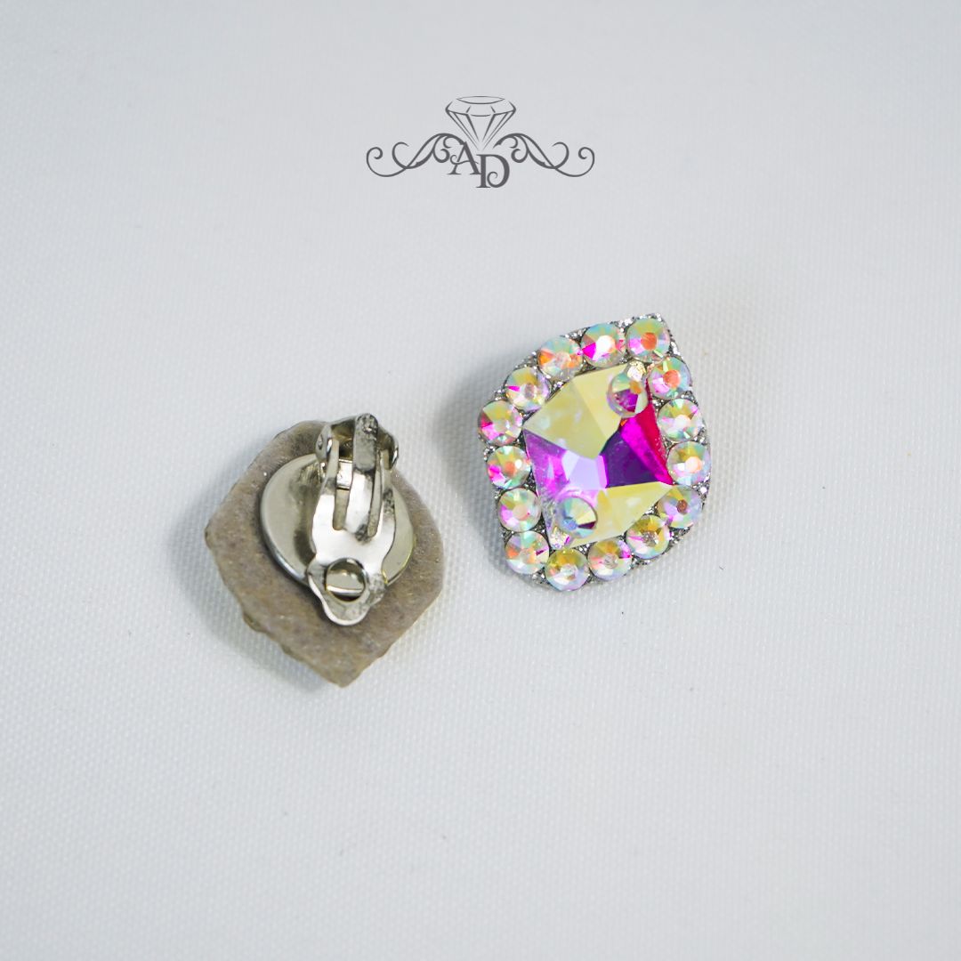 Dancer's clip on earrings