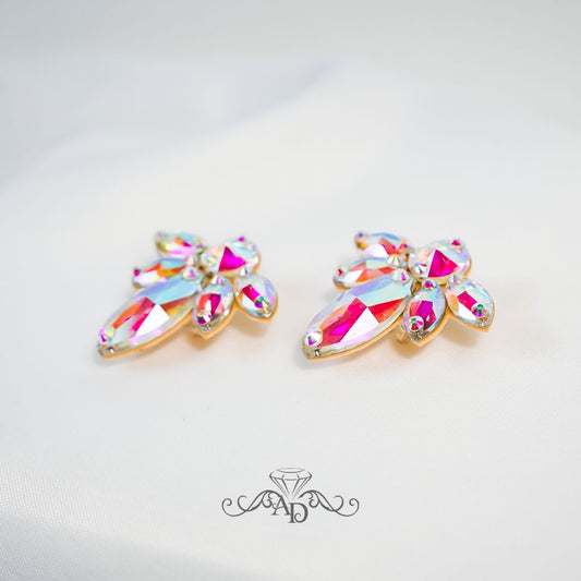 Stage clip on earrings