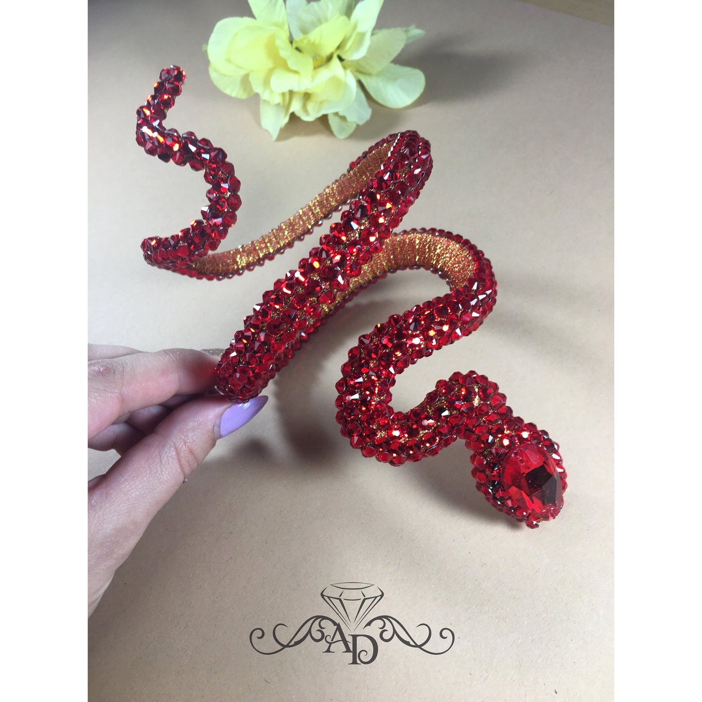 Luxury Snake Hand Bracelet