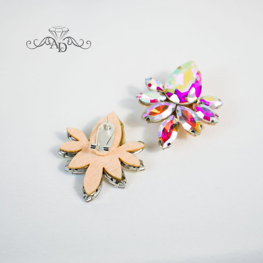 Latin dance stud earrings