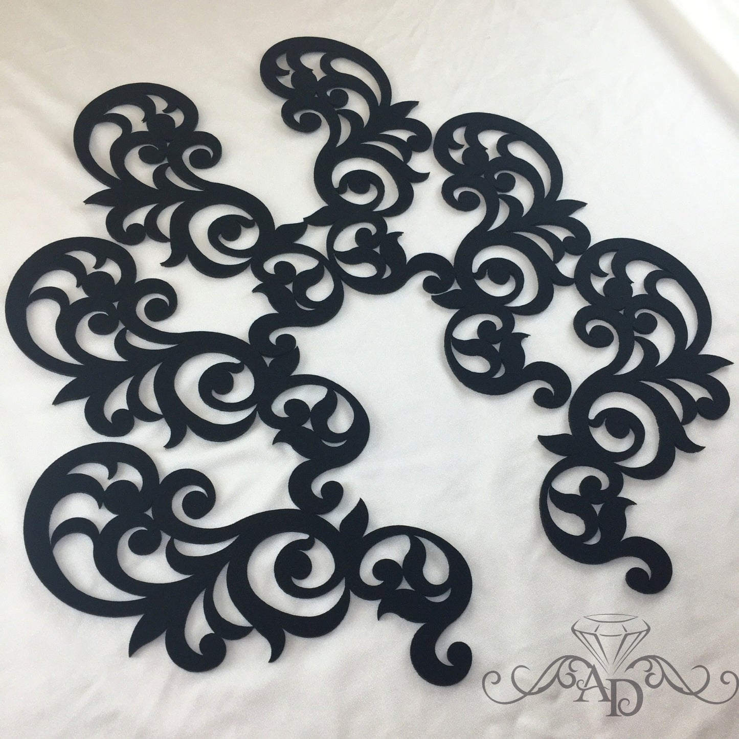 Laser-Cut Felt Appliques for Dance Costumes – Set of 6