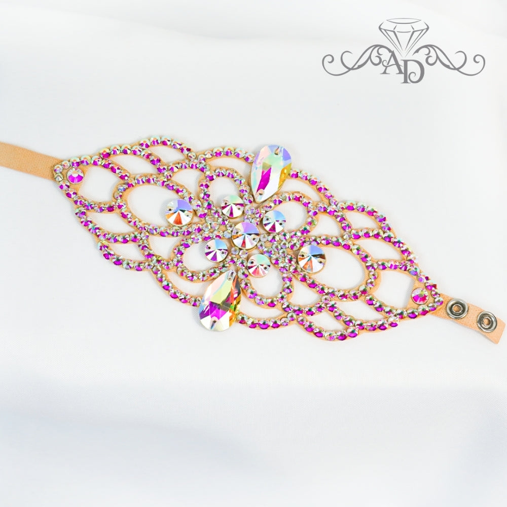 Reflective Crystal Bracelet for Arm - Elin