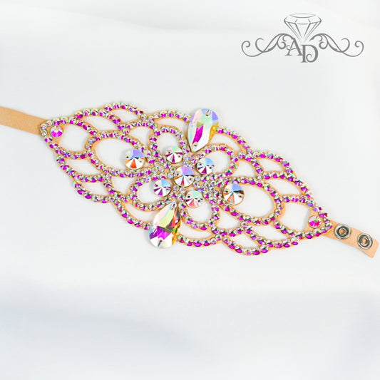 Reflective Crystal Bracelet for Arm - Elin