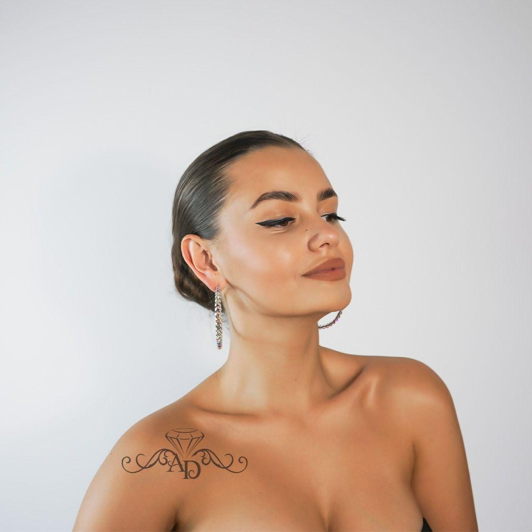 Performance Dance Hoop Earrings