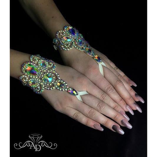 Statement Wrist to Finger Jewelry - Leila
