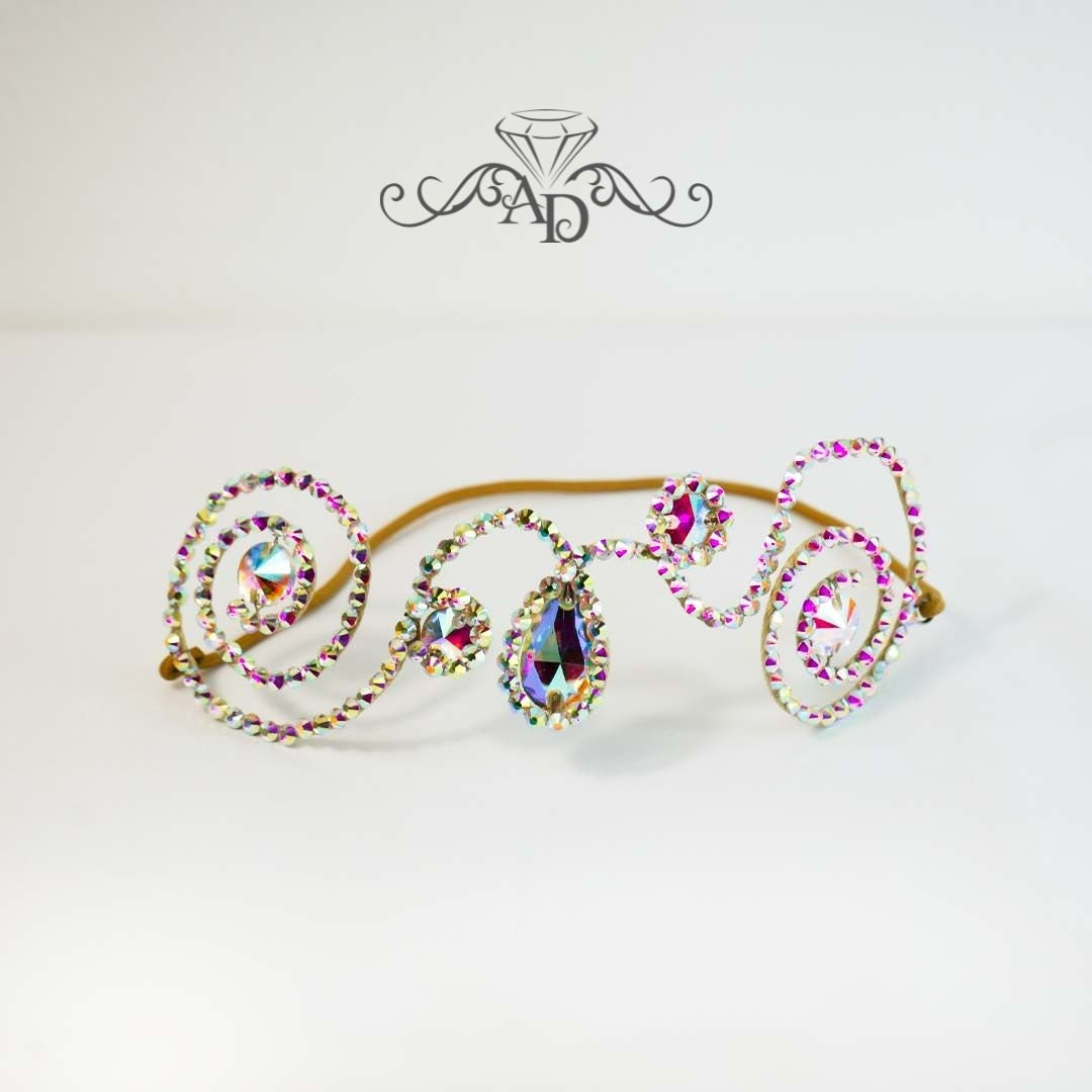 Versatile Wire Diadem for Dance and Events - Cassiopea