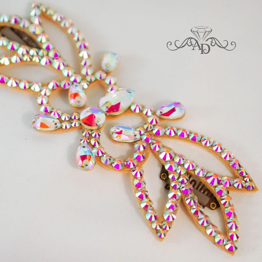 Show-Ready Dance Hairpiece - Paloma