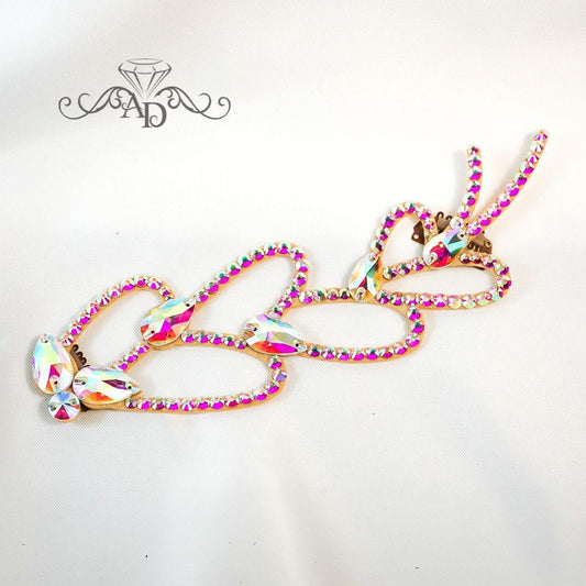Rhinestone Dance Hairpiece - Gisele