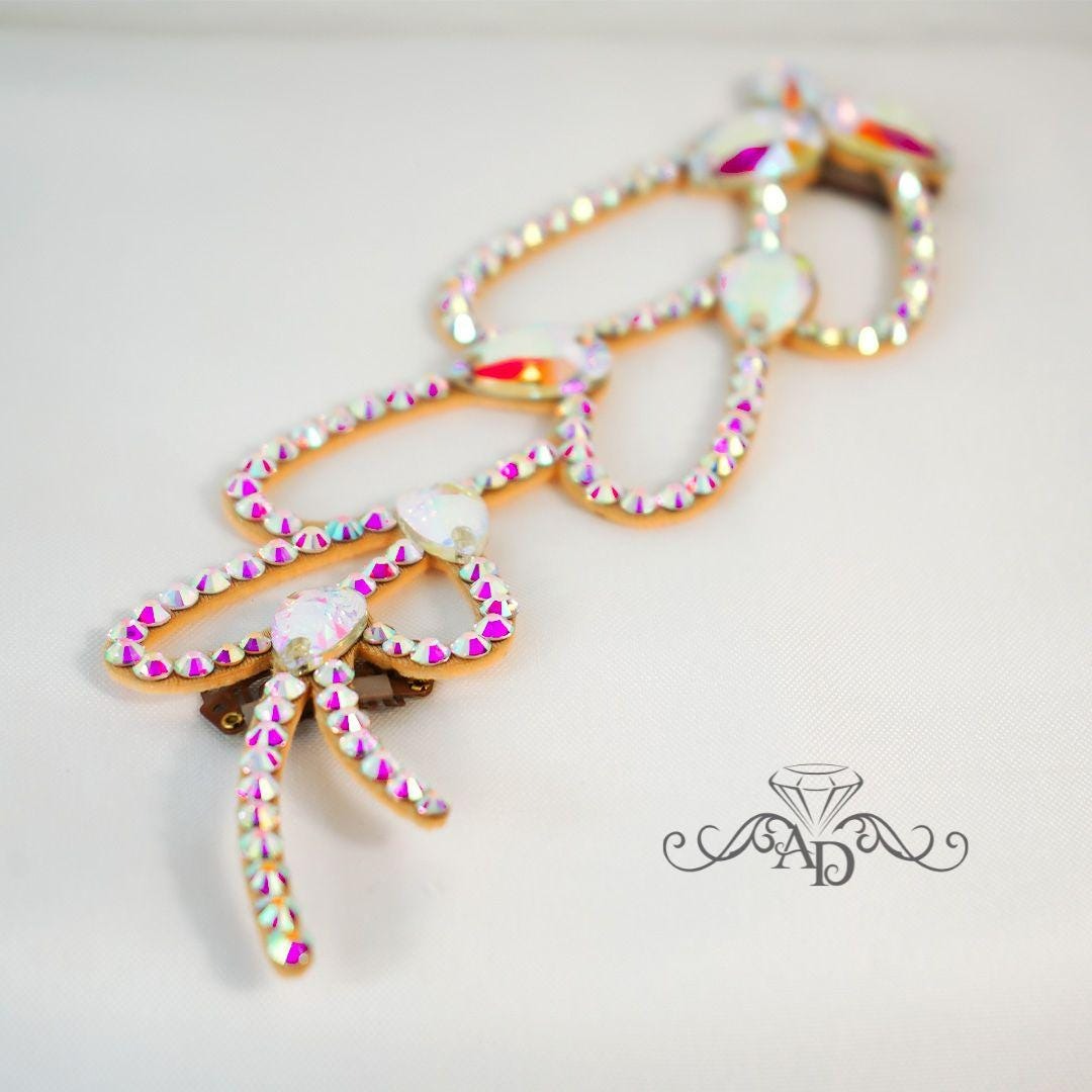 Rhinestone Dance Hairpiece - Gisele