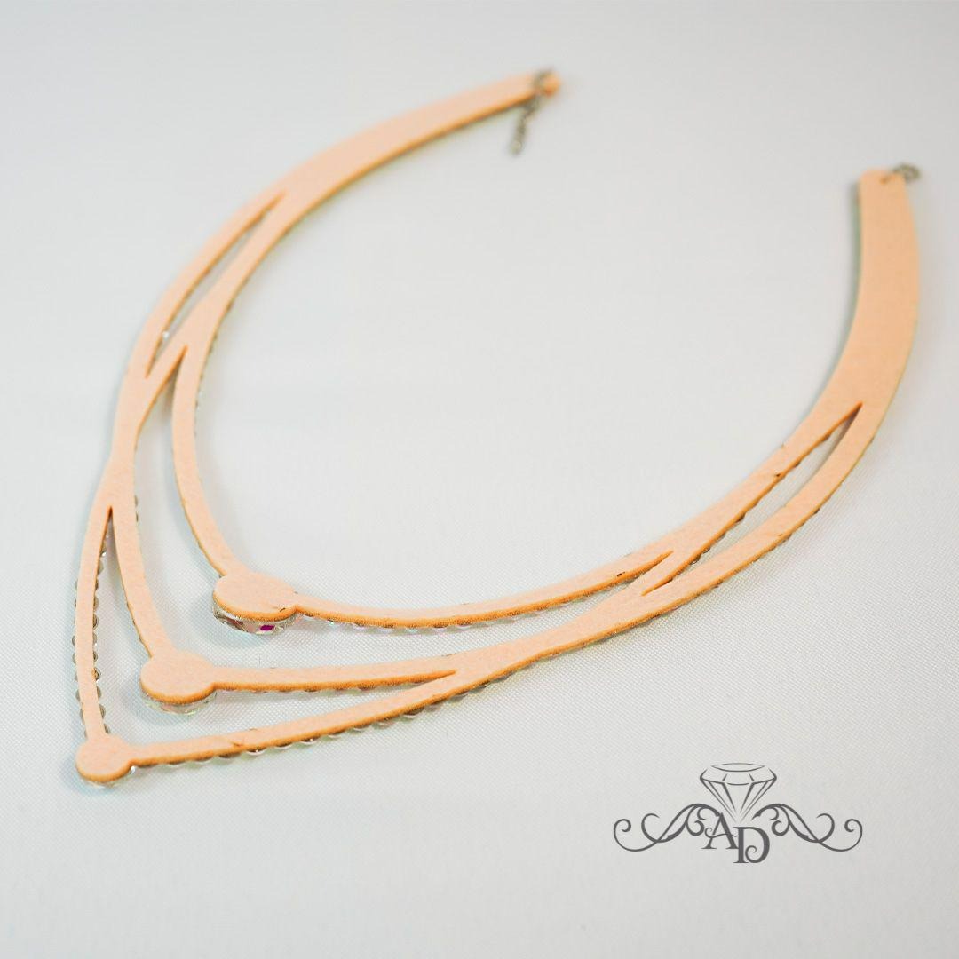 Unique Rhinestone Neckpiece - Zarina