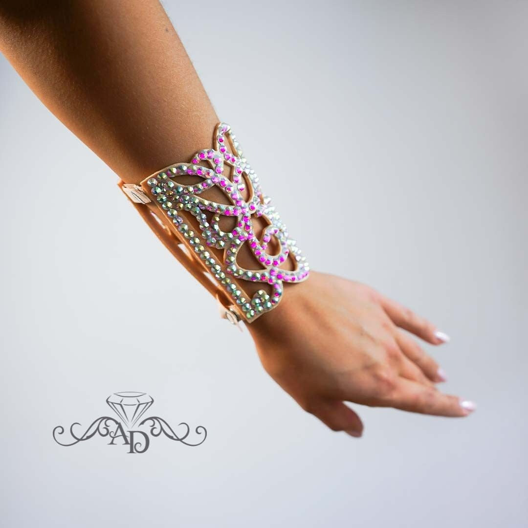 Sparkling Rhinestone Dance Bracelet - Lina