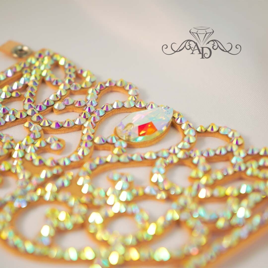 Sparkling Rhinestone Dance Bracelet - Lina