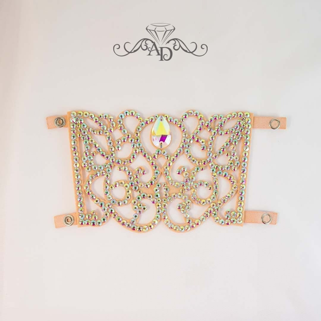 Sparkling Rhinestone Dance Bracelet - Lina