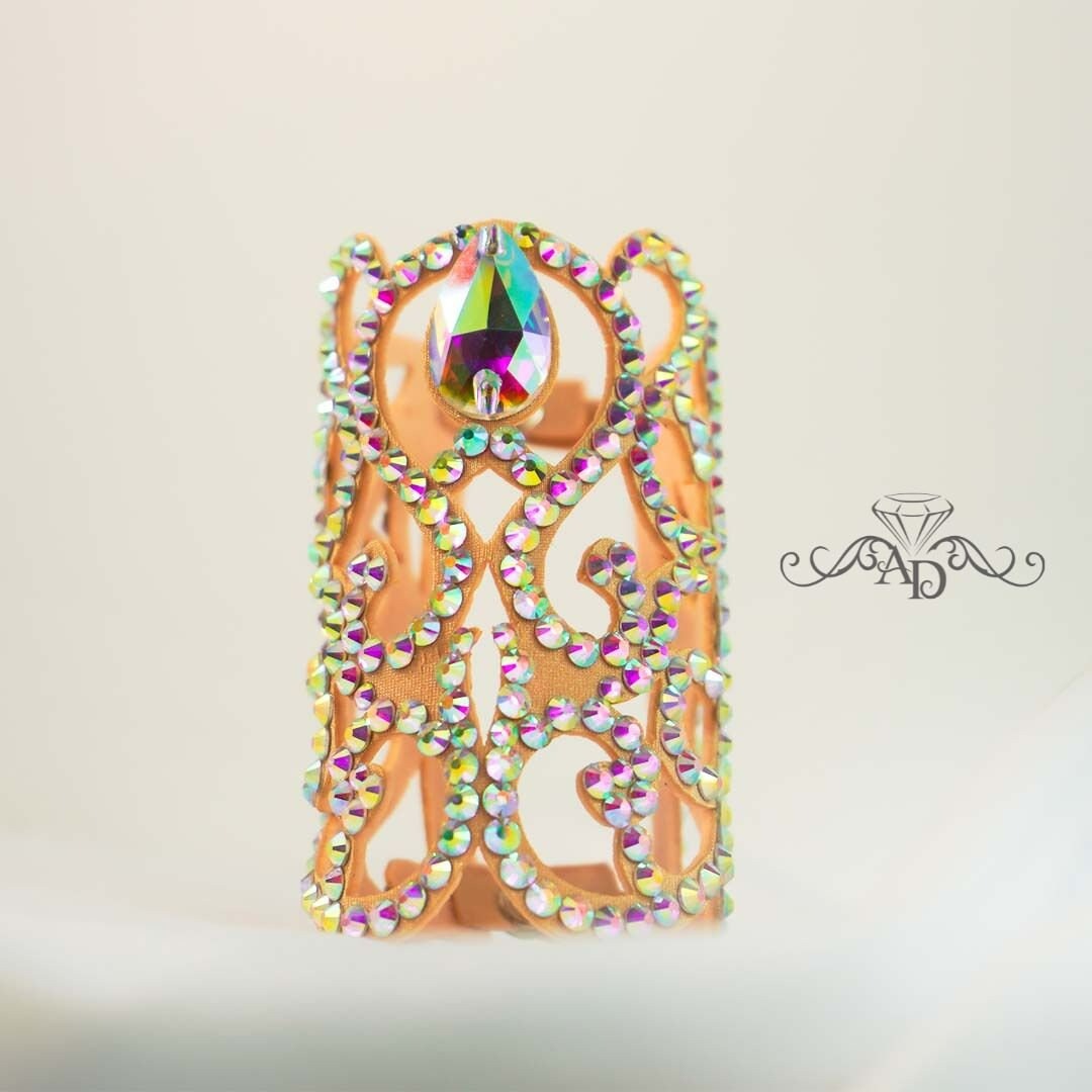 Sparkling Rhinestone Dance Bracelet - Lina