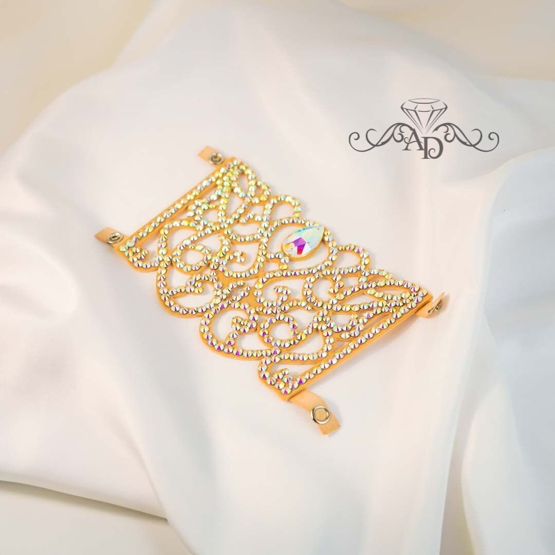 Sparkling Rhinestone Dance Bracelet - Lina